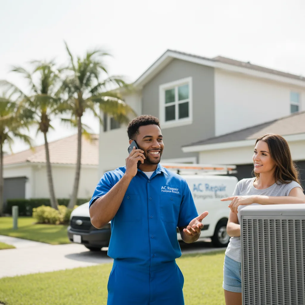 AC Repair Pompano Beach customer support in St John